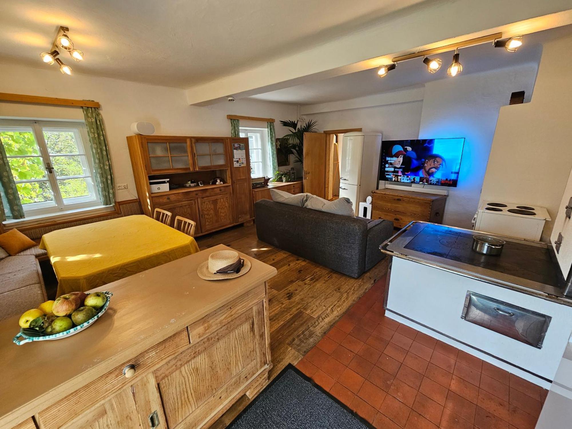 Premium Apartment Mit Privatem Whirlpool, Sauna, Garten Sankt Martin am Grimming Buitenkant foto